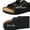 Black, variant on BERANMEY Unisex Cork Footbed Sandal for Womens Flat Slide Sandals Cork Footbed 2 Straps Adjustable Buckle Slip on Sandals with Comfort Arch Support for Slippers