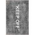 thumbnail image 4 of Tapis Keep Off, Tapis Couleur Gris Foncé, Tapis Keep Off Gris, 4 of 8