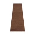 thumbnail image 2 of Get My Rugs D00111H00X04G84 3 x 13 ft. Hand Woven Flat Weave Kilim Wool Runner Area Rug, Contemporary - Light Brown, 2 of 4
