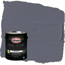 Glidden One Coat Alley Cat / Purple Eggshell Interior Paint with Primer, 1 Gallon
