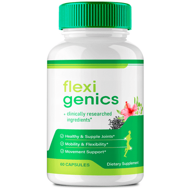 Flexigenics Capsules, Flexigenics Supplement Pills, Flexigenics - Maximum Strength, Flexi Genics Advanced Formula Pills, Flexi Genics All Natural Formula, Flexigenics Pills Reviews (60 Capsules)