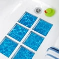 thumbnail image 2 of asddcavvf Bath Stickers Beach Pattern Square 3D Tub Decals Mat Shower Tub Sticker Bathtub Appliques For Bath Pools Home 6 Pcs 5.9" X Small Stickers Bulk, 2 of 6