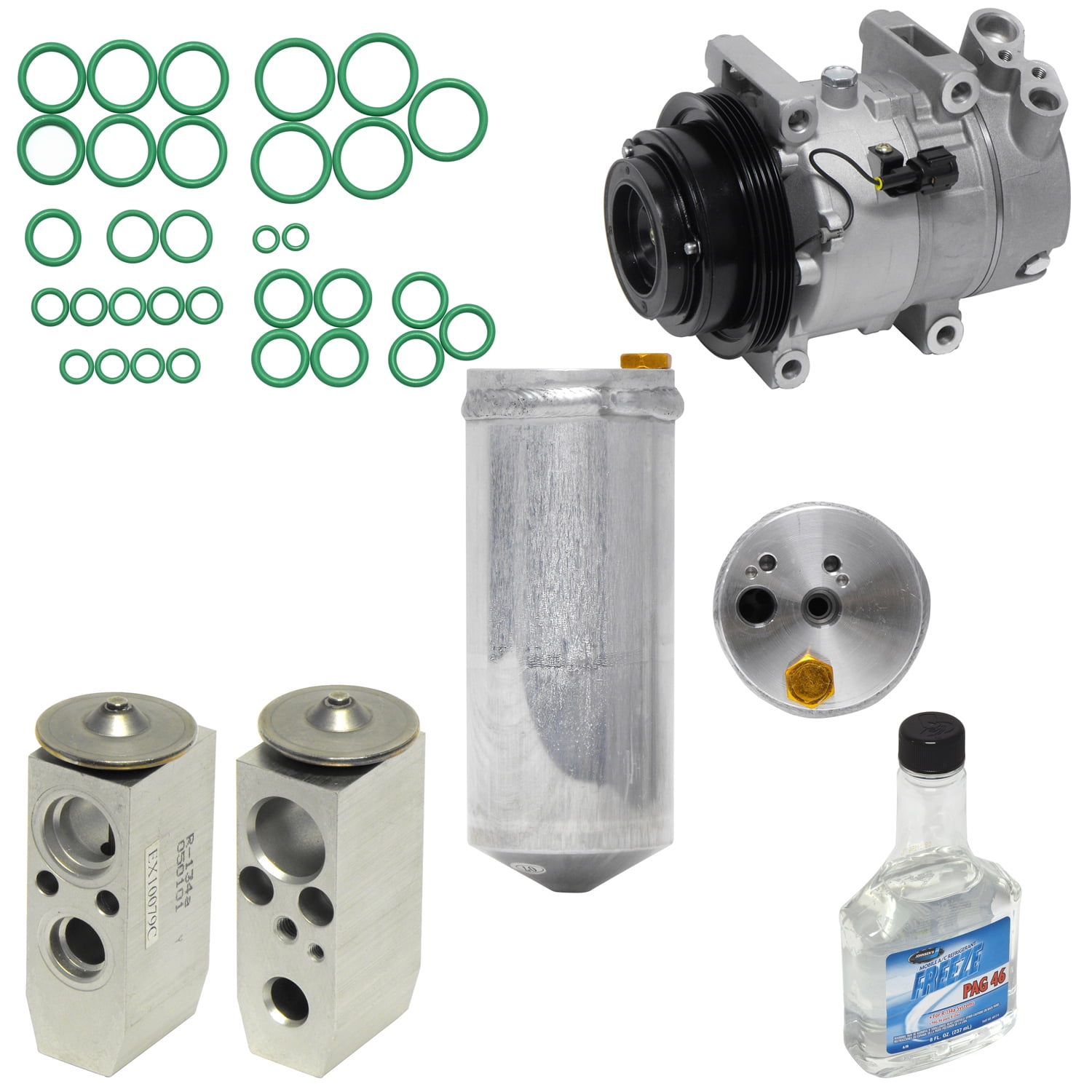 A//C Compressor /& Component Kit-Compressor Replacement Kit fits 2001 Pathfinder