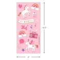 thumbnail image 4 of Hallmark Bubble Gum-Scented Stickers (Pink Unicorns and Rainbows), 2 Sheets, 4 of 7