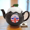 thumbnail image 7 of Cauldon Ceramics Traditional 6 Cup Brown Betty Christmas Pudding Teapot, 7 of 7
