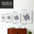 thumbnail image 4 of Matisse CDXI in White Solid Wood Framed Print No Nail Hanging, 4 of 6