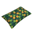 thumbnail image 3 of Daiia Pineapples with Palm Leaves Bedding Waterproof Pillow Protector Zippered Queen – Bed Bug Proof Pillow Encasement-20"x30", 3 of 9