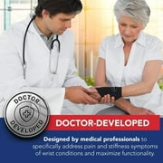 Dr. Arthritis Doctor Developed /Wrist Wrap/Carpal Tunnel/Wrist Support/Wrist Splint/Hand Brace -F.D.A. Medical Device & Doctor Handbook- Night Support for Women Men-Right & Left Hands