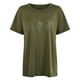 thumbnail image 3 of Gibobby Camisetas Mujer Baratas Manga Corta Camisetas tamaño para mujer, camisetas holgadas manga corta con cuello redondo, blusa informal verano, camiseta bás(AG,CH), 3 of 4
