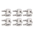 thumbnail image 4 of 10Pcs U Type Clamp Stainless Steel M4 Wire Rope Fixing Chuck Rigging Hardware Accessories, 4 of 14