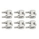 thumbnail image 4 of Accesorios de aparejo, 10 piezas Abrazadera tipo U para fijación de cuerda Abrazadera para cable de acero Diseño de última generación, 4 of 8