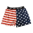 thumbnail image 2 of USA Flag Boxer Shorts Stars & Stripes American New York Medium, 2 of 2