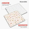 thumbnail image 6 of Foldable Baby Play Mat, PIGLOG 50x50 Playpen Mat, 0.6in Thick Waterproof Playmats for Babies and Toddlers Kids, Safe Foam Playmat for Tummy Time, Reversible Portable Baby Floor Mat for Infant, 6 of 6