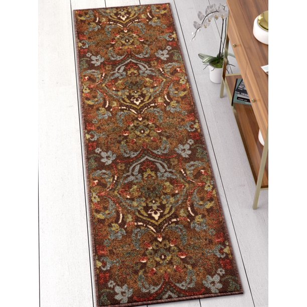 Well Woven Kings Court Florence Traditional Persian Brown Machine