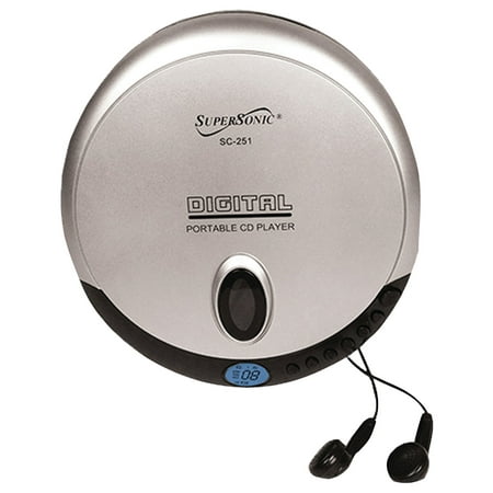 Supersonic SC-251 Personal CD Player (Best Dab Cd Player)
