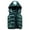 Green, variant on 2025 Puawkoer jacket vest 1PC vest Spearmint Baby Rompers Girl Newborn Outfit Girl Baby Girl Summer Outfit Newborn Girl Clothes Women Attumn Winter Solid Composite Zipper Vest Jacket Sleeveless Pock
