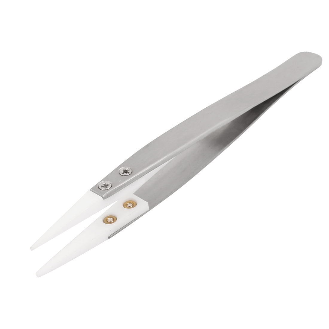 Fine tip stainless steel ceramic tipped,high temperature resistant tweezers 