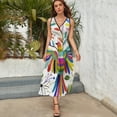 thumbnail image 5 of otomi bird Sleeveless Dress women party dresses party dresses woman, 5 of 6