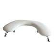 thumbnail image 5 of Gazechimp Manicure Armrest Nail Arm Holder Arm Rest for Nails Multipurpose Nail Pillow White with Black, 5 of 8