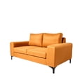 thumbnail image 2 of Love Seat Kessa Muebles Mostaza 160 x 73 x 95 cm, 2 of 4