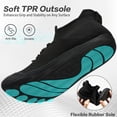 thumbnail image 4 of Ecetana Women's Minimalist Walking Shoes Wide Toe Barefoot Shoes Casual Sneakers Breathable Slip On Shoes, 4 of 7