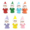 thumbnail image 3 of Venta al por mayor, muñecas de decoración navideña de 2,5 pulgadas para regalos de niños, Mini elfos navideños, muñecos elfos coloridos, muñecos gemelos, elfos, 3 of 3