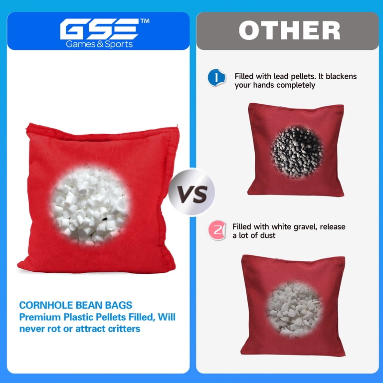 GSE Games & Sports Expert Cornhole Beanbags, 8-Piece Set photo 2