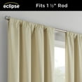 thumbnail image 5 of Eclipse Kendall Modern Blackout Curtains, 63 In Long x 42 In Wide, Café, Sold as a Single Curtain Panel, 5 of 7