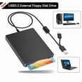 thumbnail image 2 of Floppy Disk Reader USB 3.0 Type-C External Floppy Drives 3.5" 1.44 MB FDD for PC Laptop ,Slim Compact, 2 of 6