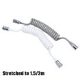 thumbnail image 2 of Goodhd Telephone line Shower Hose Spring Flexible Water Plumbing Bathroom Accessor, 2 of 5
