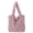 color, variant on husxh Soft Plush Solid Portable Travel Purse Women Shoulder Handbags Retro Autumn Winter Clutch Handbag for Ladies Girl Gift