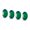 Green-Set, variant on Bling Jewelry Womens .925 Sterling Silver Murano Glass Ocean Blue Bubble Spacer Charm Bead for Bracelet (Set of 4)