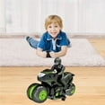 thumbnail image 4 of facefd 2.4Ghz Remote Control Car Motorcycle for Kids High Speed and 360° Spinning Remote Control Motorcycle with Rechargeable Battery Kids Gift Black Green, 4 of 6