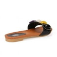 thumbnail image 3 of Brianna Slip-on Multi Color Stone Women's Flat Sandals, 3 of 3