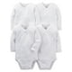 thumbnail image 1 of Body Simple Joys by Carter's de manga larga para 0-3 meses, color blanco, 1 of 3
