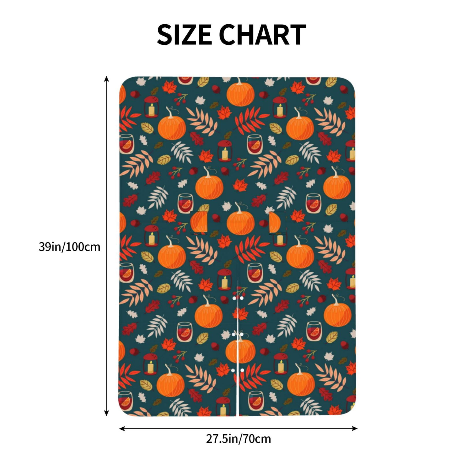 Naloa Autumn with Pumpkins Baby Car Seat Cover, Breathable Baby Carrier Cover, Multiuse Baby Carrier Cover & Nursing Breastfeeding Cover