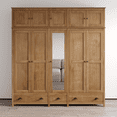 thumbnail image 2 of Topazio 10D3S Solid Wood Wardrobe, 2 of 7