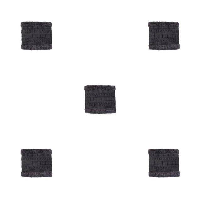 Qarigey Calentador de cuello Pañuelo para la cabeza Pañuelo de lana Bufandas para montar Cuellos para clima frío Polaina Equipo de Type2 NO2