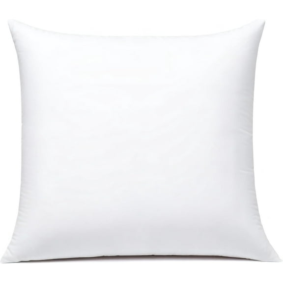 Throw Pillow Inserts Hypoallergenic Premium Pillow Stuffer Square Form for Decorative Pillow Covers Cushion Set of 1-24 x 24 Inches