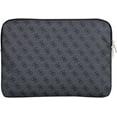 thumbnail image 2 of Guess 4G Zipper Pocket Triangle Logo Laptop Sleeve for 14" MacBook Black - GUCS14ZP4DPTK, 2 of 5