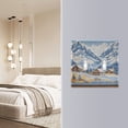 thumbnail image 4 of Yayeee Toggle Light Switch Wall Plate 2-Gang 4.56"x4.48" Decorative Outlet Cover, Winter Mountain, 4 of 7