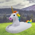 thumbnail image 7 of Sled Unicorn Snow Tube Inflatable 49 inches Long One Person snow and water Rider for Kids by Jet Creations FUN-UNICORNM, 7 of 7