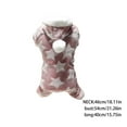 thumbnail image 2 of Pijama Kojanyu de forro polar supersuave para mascotas,jersey cálido de invierno para perros y gatos pequeños,abrigo para cachorros,ropa cómoda para mascotas., 2 of 5