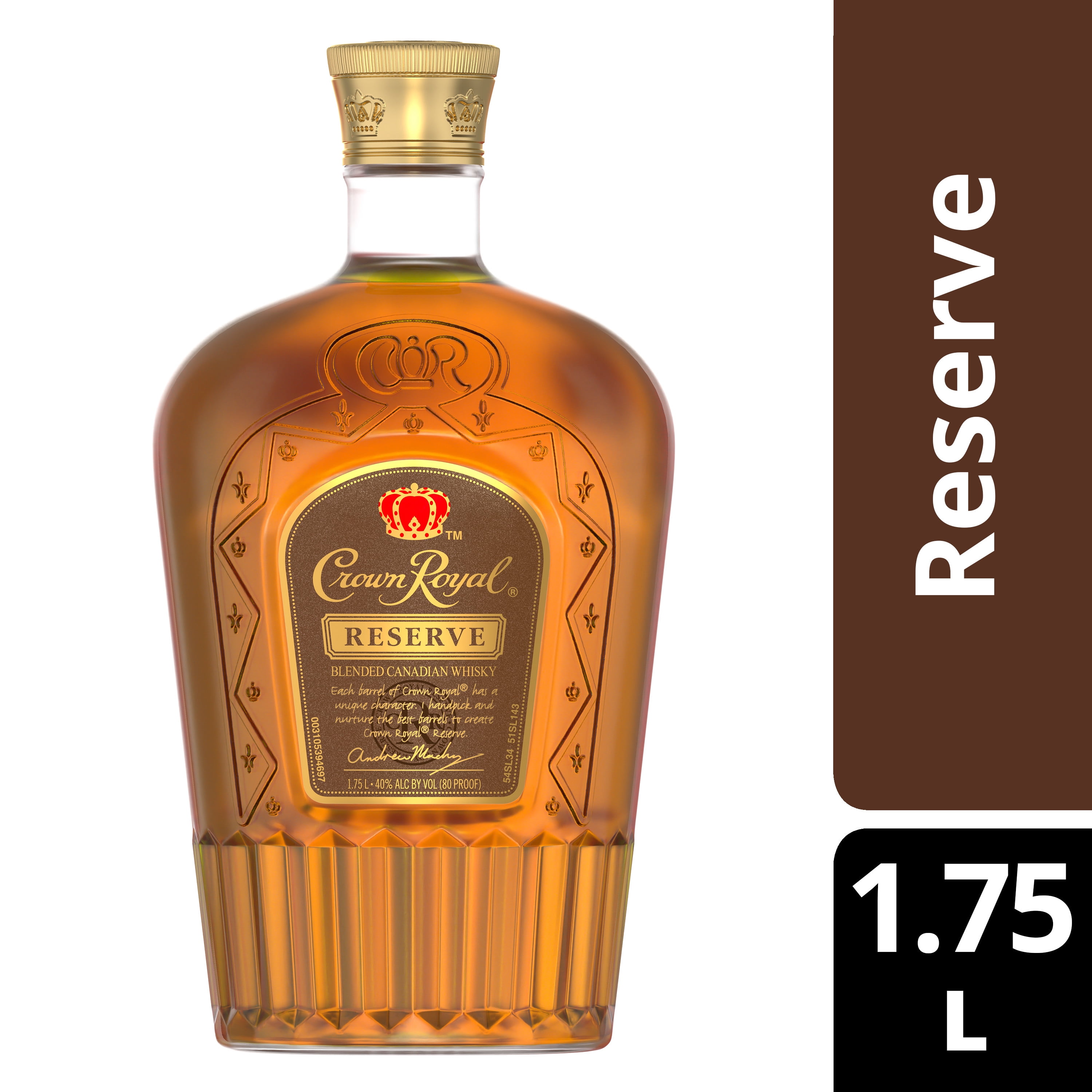 Crown Royal Reserve Blended Canadian Whisky 1 75 L Walmart 3-ways-to-drink-crown-royal-wikihow