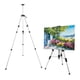 thumbnail image 1 of Arterox Caballete para Pintar en Oleo con Altura y Soportes Ajustables compatible con Lienzo de Hasta 100 x 73 cm. Caballete Portátil de Aluminio con Estuche. Tripie para Pintar. Easel Stand (Negro), 1 of 7