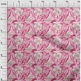 thumbnail image 3 of oneOone Georgette Viscose Light Pink Fabric Tropical Floral Sewing Craft Projects Fabric Prints By Yard 42 Inch Wide, 3 of 5