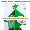 thumbnail image 3 of 2025 New Kids Felt Christmas Tree Kit, Home Xmas Party Decoration Gifts Felt Craft Kits with Handmade Ornaments DIY Felt Christmas Tree for Babies, Kids and Toddlers, 3 of 5