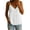 White, variant on Womens V Neck Crop Tank Tops Cap Sleeve Spring Summer Blouse Button Down Shirts Going Out Vests Top Trendy 2026 Spring Summer Sleeveless Shirts Blouse Wine M