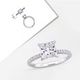 thumbnail image 6 of Created Forever Women's 2 1/6 CT Lab Created Diamond 14K White Gold Bridal Ring (G-H, VS1-VS2), 6 of 11