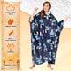 thumbnail image 3 of Manta con capucha y capucha Disney Stitch para mujeres y adolescentes, 3 of 6